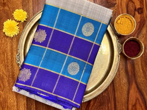 IMG_9991 Kanchipuram – Half and Half / Long Border