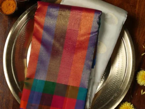 Half and Half / Long Border Kanchipuram – Half and Half / Long Border