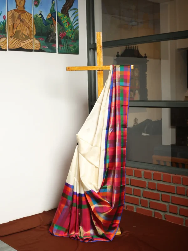 Kanchipuram – Half and Half / Long Border