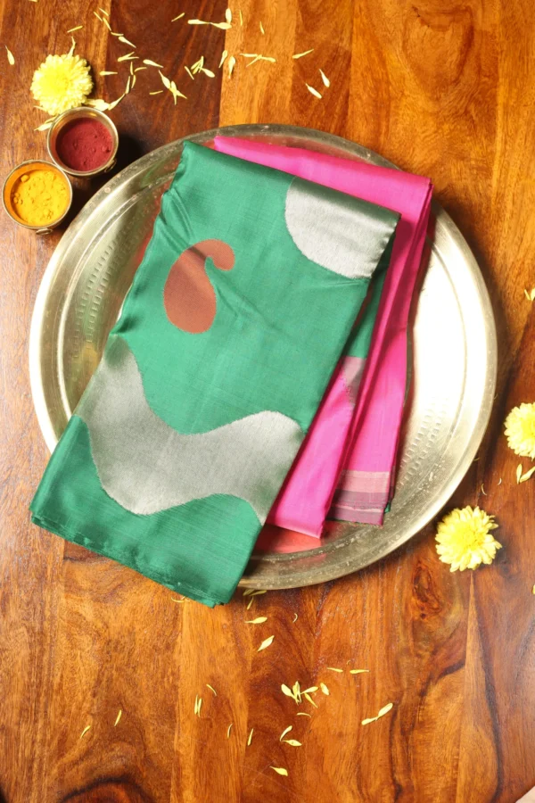 Kanchipuram – Half and Half / Long Border