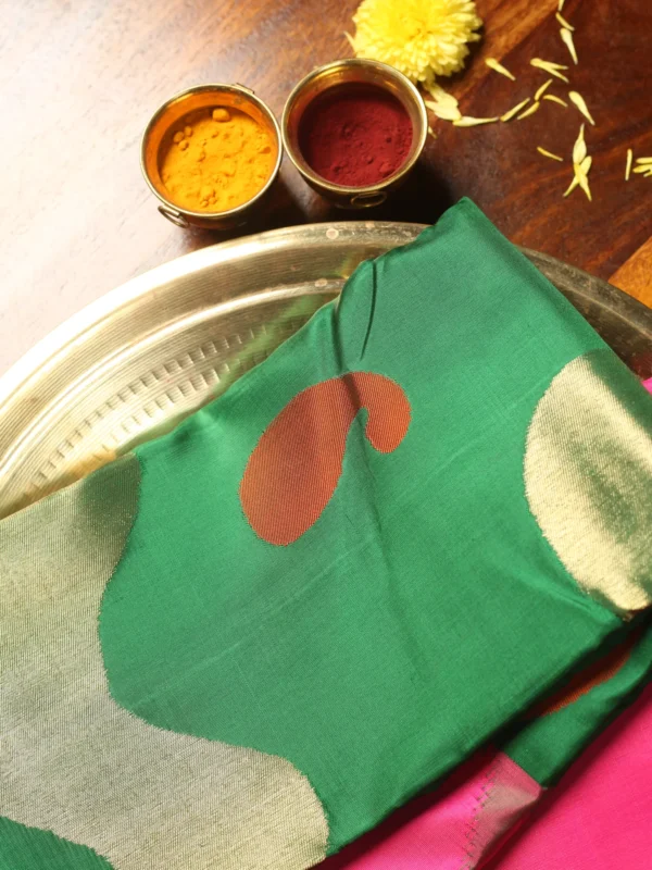 Kanchipuram – Half and Half / Long Border