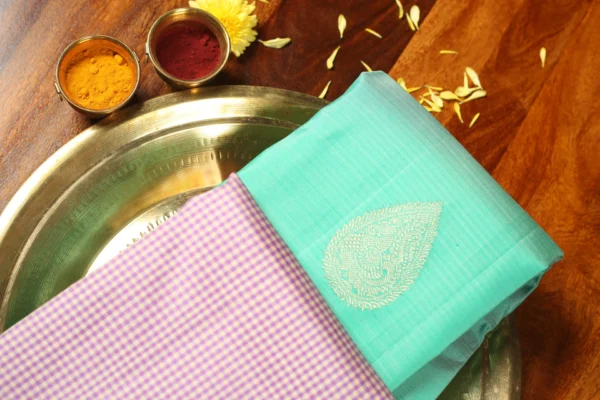 Kanchipuram – Half and Half / Long Border